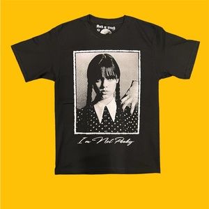 Wednesday adams graphic tshirt